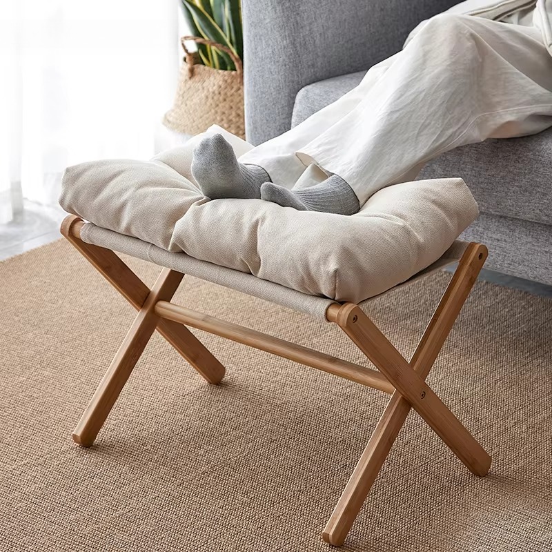 Footrest Under Desk - Yumuşak Minderli Ayarlanabilir Ayak Dayama Taburesi