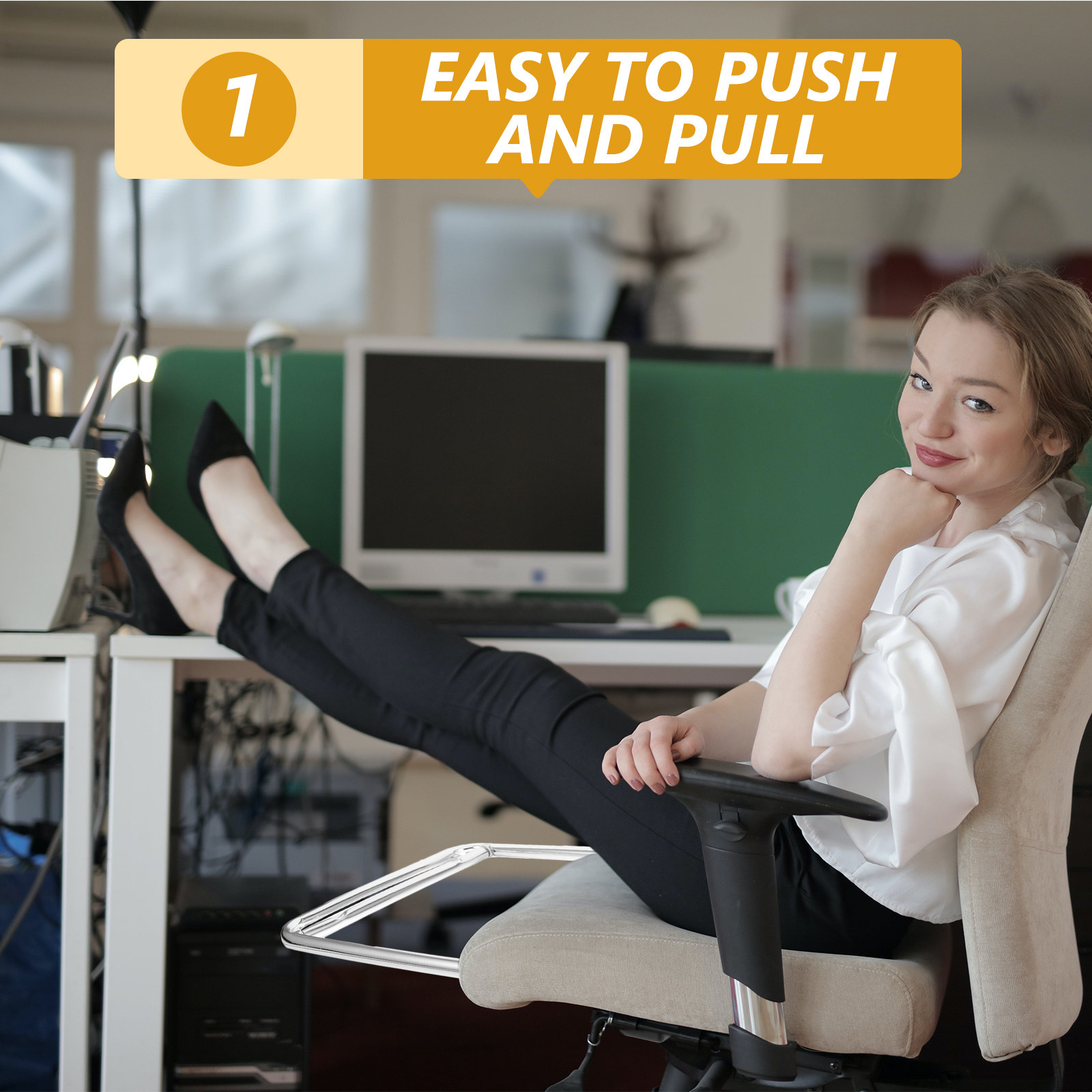 Paslanmaz Çelik Ayak Dayama, O - Footrest Under Desk incelemesi ve fiyatı
