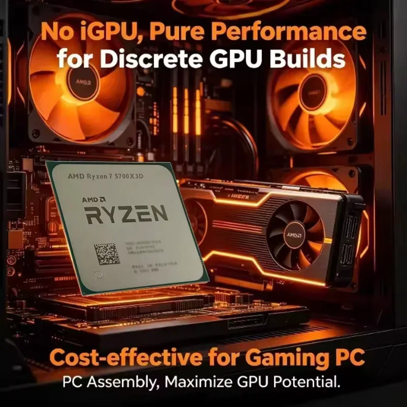 AMD Ryzen 7 5700X3D R7 5700X3D - Esports Gaming Pc Build incelemesi ve fiyatı